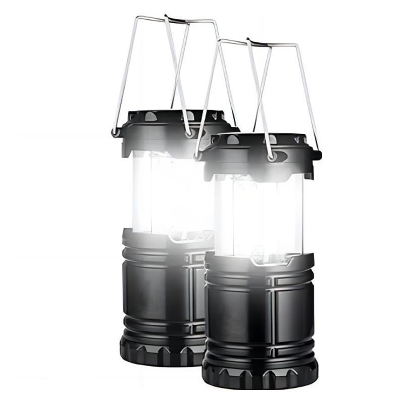 Portable LED Camping Lights, 2 Counts High-intensity Led Camping Lamps ...