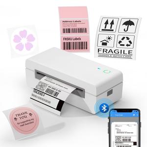 JADENS Shipping Label Printer 668BT, Bluetooth Wireless Thermal Label Printer, Compatible with iOS, Android, Windows, Mac, Chromebook, Widely Used for Etsy, Ebay, Shopify, USPS