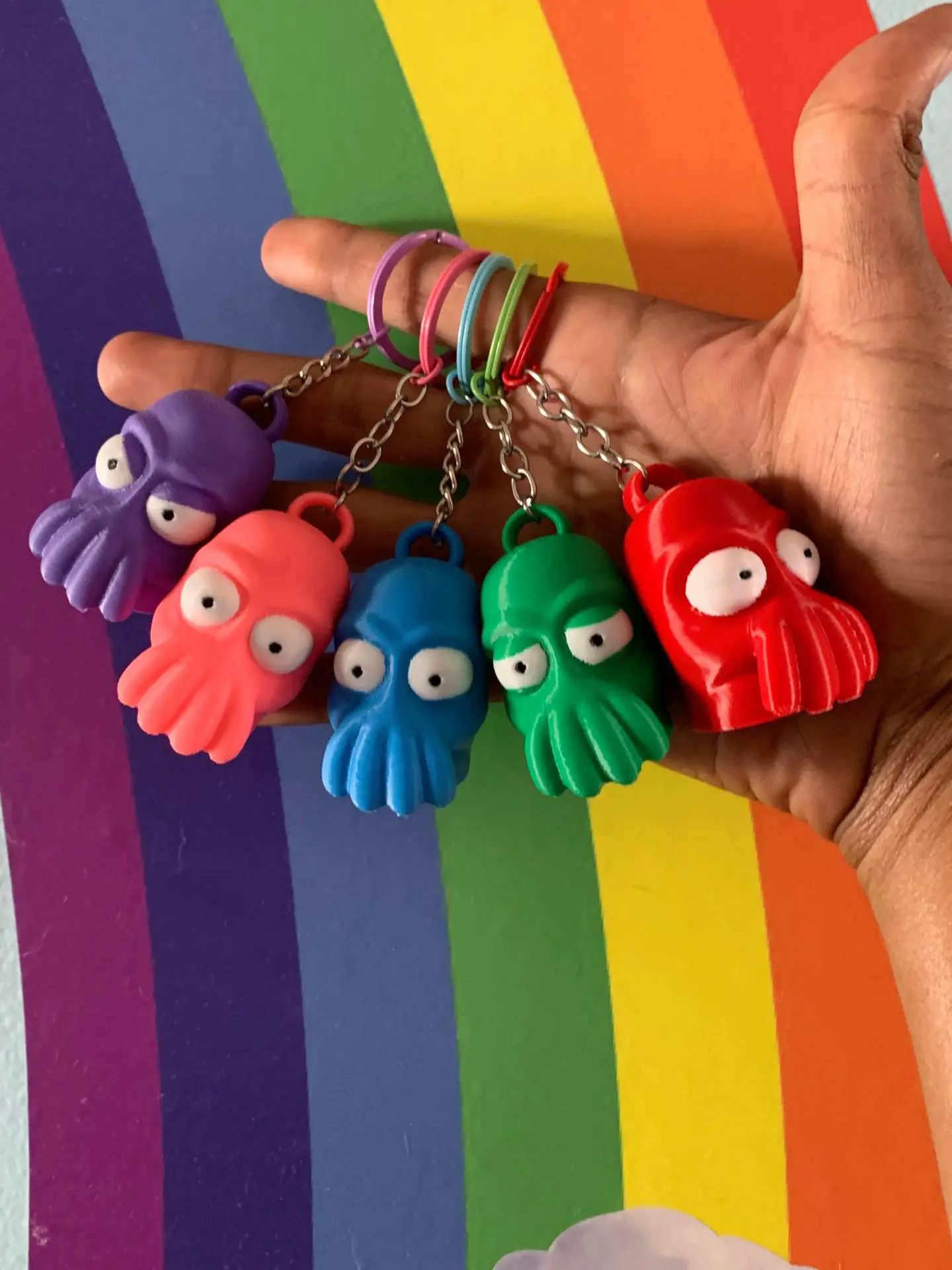 Futurama Bender Zoidberg Keychain