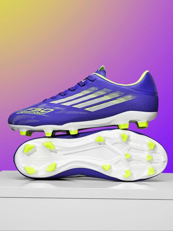 Unisex's Ombre Pink High Top Football Shoes, Breathable Comfortable Football Cleats, Football Training Shoes for All Seasons, Football Boots