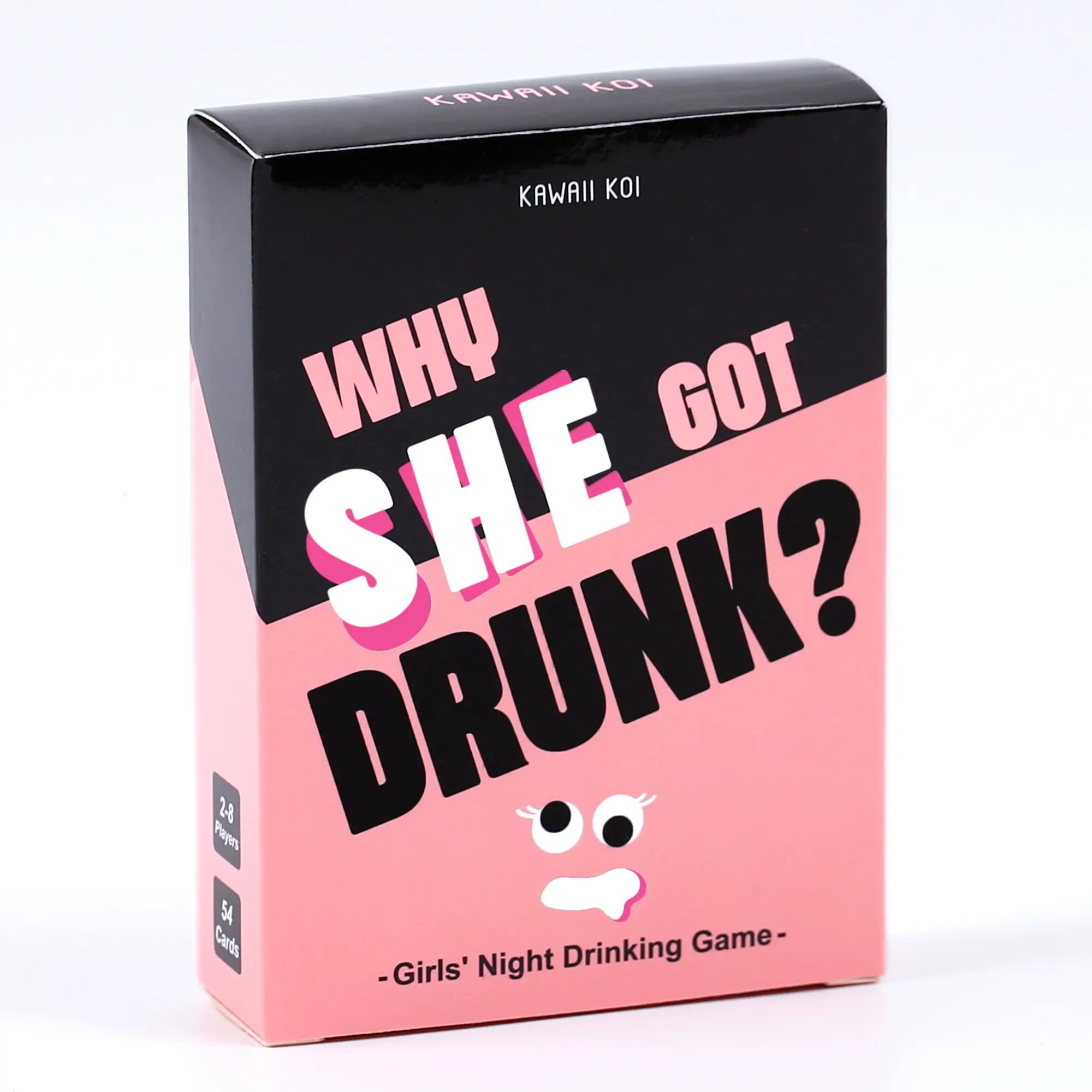 Girls Night Party Drinking Games - Why She Got Drunk For Ladies' Nights - Fun Board Games For Girls Night Out & Bachelorette Party 21st Birthday Party
