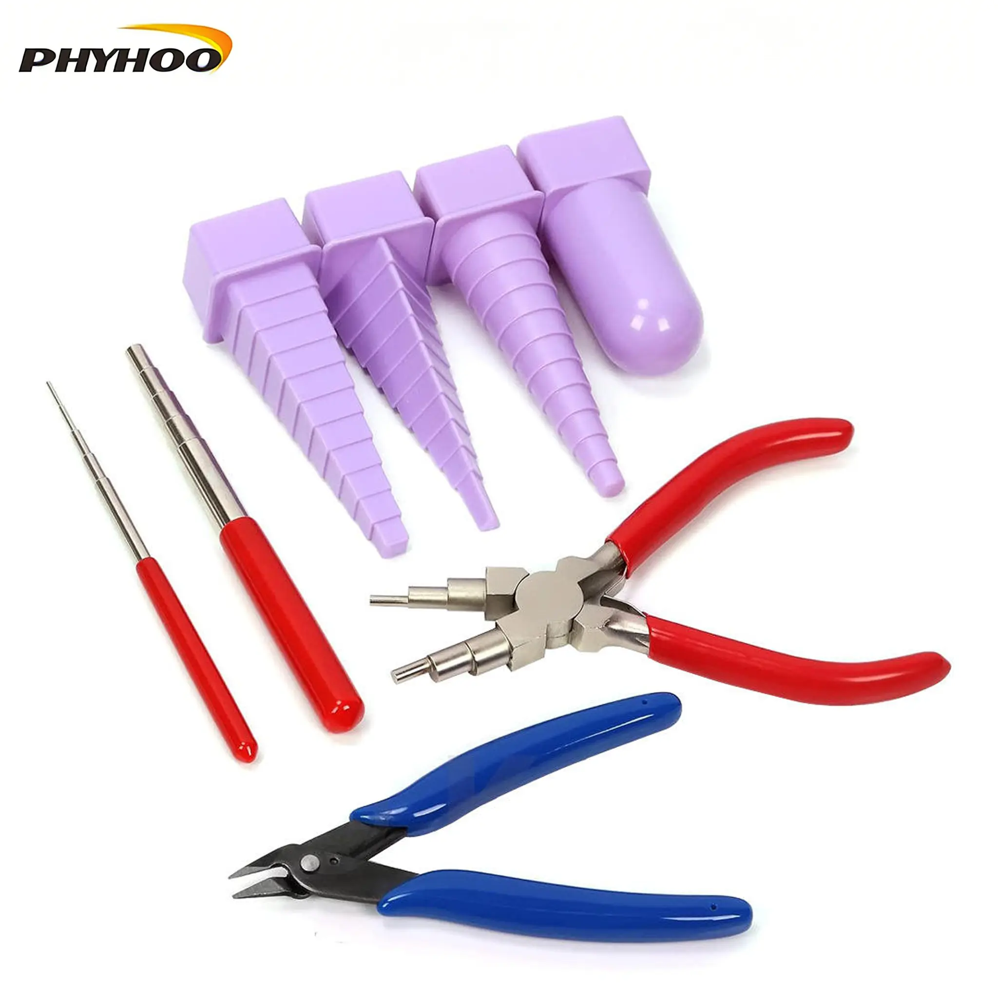 Wire Wrapping All-in-1 Wire Working Kit - Bail Pliers, Mandrels, Forming Tools for DIY Jewelry with Consistent Shapes, Suitable for All Skill Levels