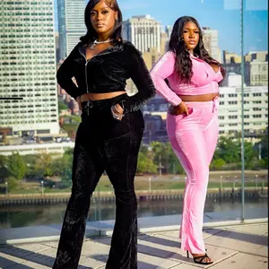 OG Rhinestone Sweatsuit for Women Womenswear