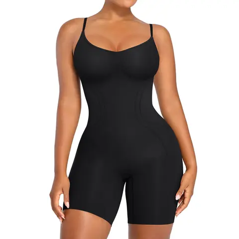 Shapellx Women's Soft Stripes Shapewear Smooth  Seamless Comfort Womenswear Essential Love Piece Underwear