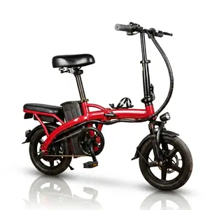 Adult Electric Folding Bike, 450W Motor, 48V 15Ah Battery, 22 mph Speed, 8-Level Shock Absorption, 25 km Range, Includes Wheels, Pedals, Charger & Suspension Ebike