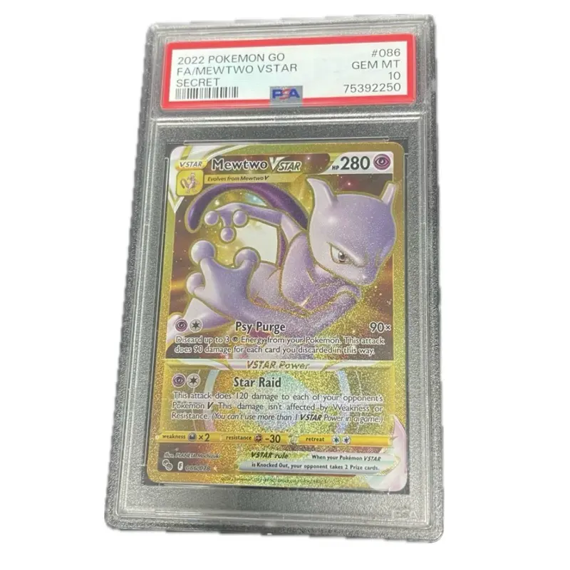Gold Mewtwo Vstar - PSA 10 2022 Pokemon GO FA MEWTWO VSTAR SECRET #086 GEM MT 75392250 - TikTok Shop Gold Mewtwo Vstar - PSA 10 2022 Pokemon GO FA MEWTWO VSTAR SECRET #086 GEM MT 75392250 - TikTok Shop