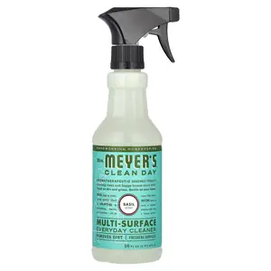 Mrs. Meyers Clean Day Multi-Surface Everyday Cleaner, Basil Scent, 16 fl oz (473 ml)