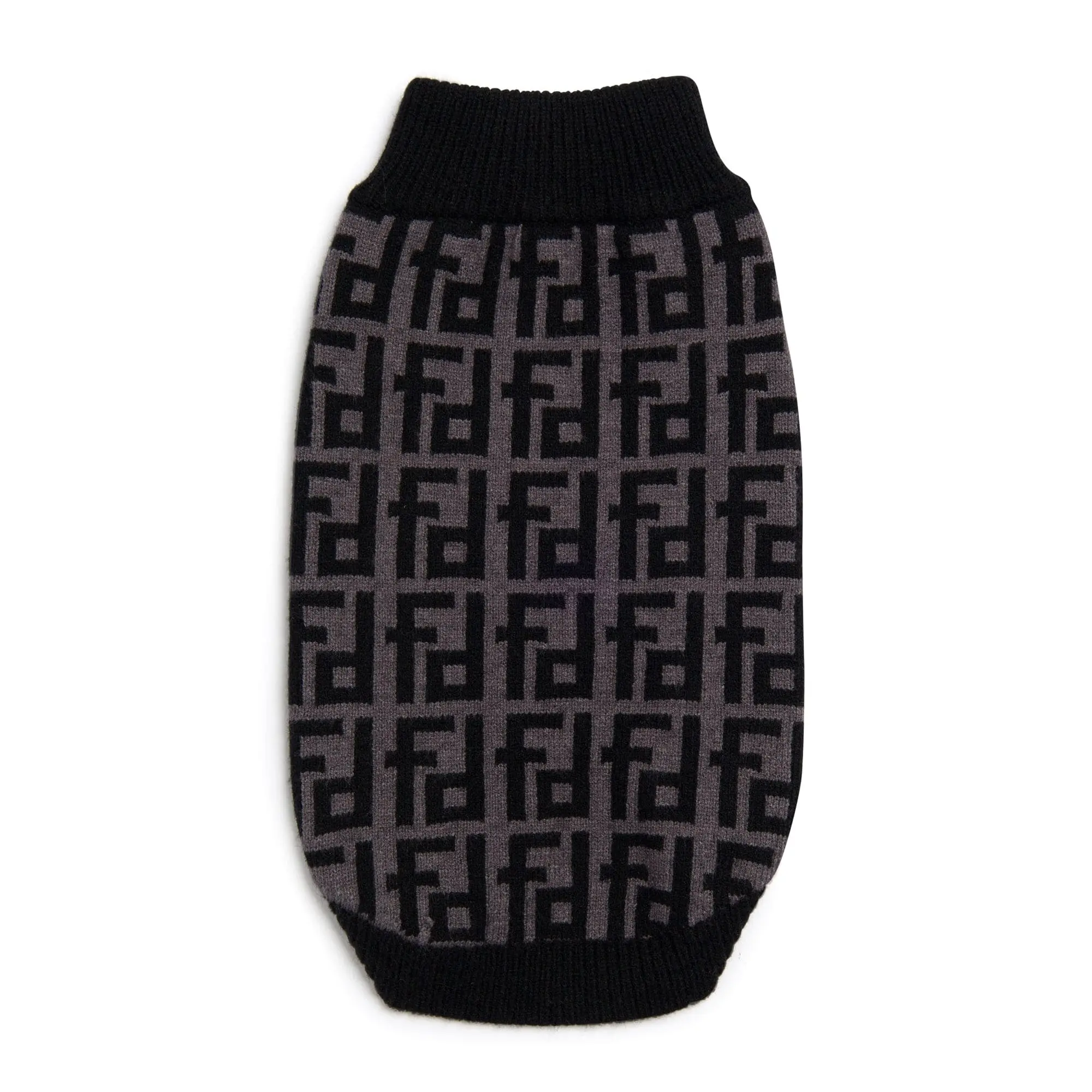 Black Monogram Sweater