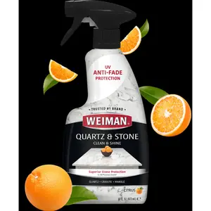 Weiman 2-IN-1 Quartz & Stone Cleaner with UV Protection, 16 oz