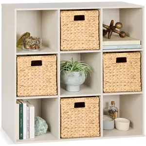 Best Choice Products Cube Bookshelf w/ Removable Back Panels