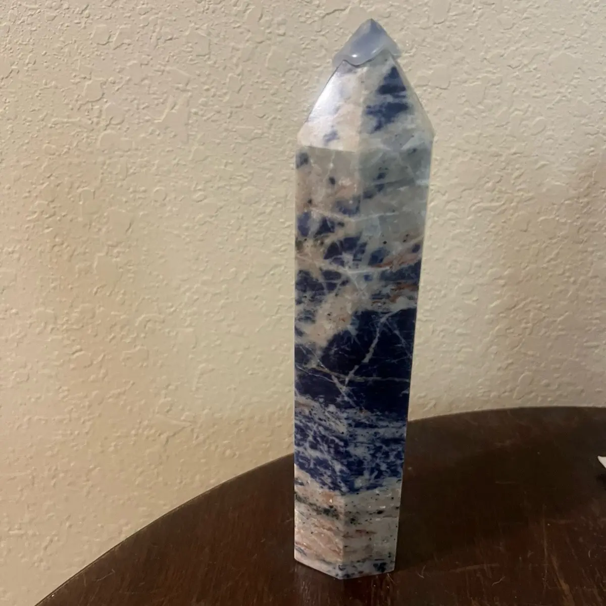 Very Large Chunky Sodalite Tower - Natural Stone Construction