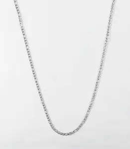 Figaro Chain (Silver) 3MM - 21.5 Inches