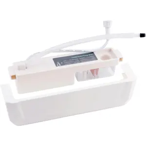 Automatic Undermount Mini Split Condensate Pump, 10GPH, 37ft, 100-240V~, Condensate Pump for Mini Split, Split Unit Ultra-Quiet with Removable Reservoir & Dual-Side Installation