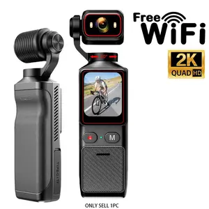 Body Cameras with Audio and Video Recording,2K Vlogging Camera with Night Vision, 180° Rotatable Lens and 4X Digital Zoom,Vlog Action Camera for Outdoor Sport，Travel, Sports Camera
