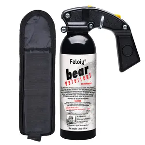 Feloiy Bear Spray With Holster 16 Oz Cans 35 Ft Repellent