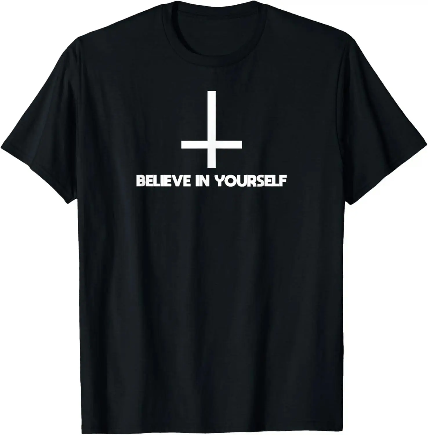 Unisex Anti Religion T Shirt for Atheist Believe in yourself Tshirt T-Shirt