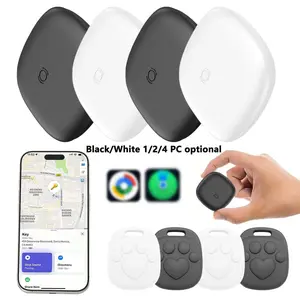 Air Tag Tracker –Dual System Air Tracker Tag 1/2/4 Pack – Smart Key Finder Works with Android Google Find Hub & iOS Apple Find My APP, BT Item Locator for Luggage, Suitcase, Bags, Backpack, Wallet & Keys