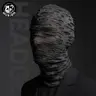Musion Edgy Gothic Punk Ripped Ski Mask, Ski Face Mask by Ftxo, Windproof Stretchy Distressed Design, Breathable UV-Protective for Skiing Cycling Halloween