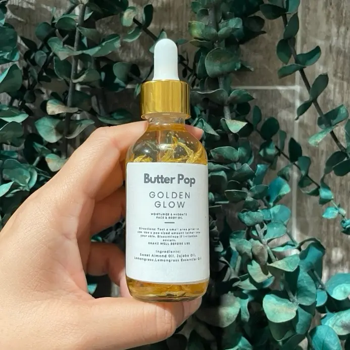 Golden Glow Body Oil natural skincare Golden Glow Body Oil natural skincare