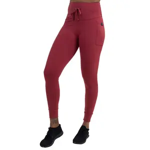Omni Leggings | Garnet Red
