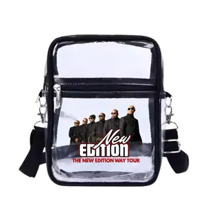 New Edition Stadium Approved Clear Bag | The New Edition Tour Crossbody Purse