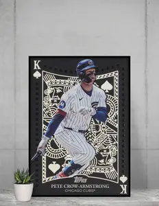 Topps 2026 All Kings Pete Crow-Armstrong 12x17 Poster Chicago Cubs