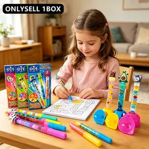 DIY Creative Sand Pen Set for Kids, Handmade Glitter Bead Pens, School Supplies, Ideal Birthday & Christmas Gift for Ages 6+