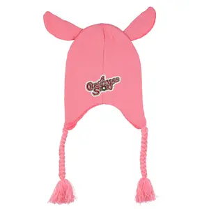 A Christmas Story Adult Deranged Easter Bunny Costume Laplander Beanie Cap Hat