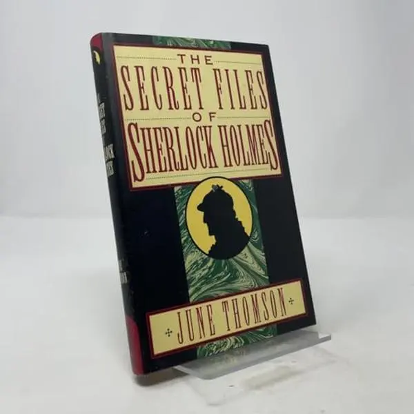 USED Book - The Secret Files of Sherlock Holmes by June Thomson (Hardcover) - english