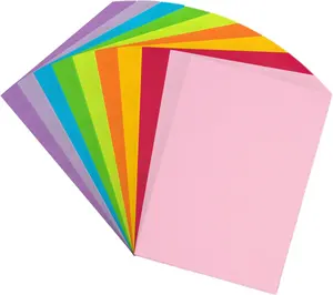 Colored Copy & Print Paper 8.5X11 Inches 180 Sheets 9 Colors Rainbow A4 Printer Paper 20 lb/90GSM Colored Origami Paper for Cutting DIY Kids Art Craft