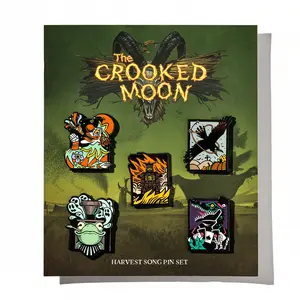 Crooked Moon Harvest Song Pin Set