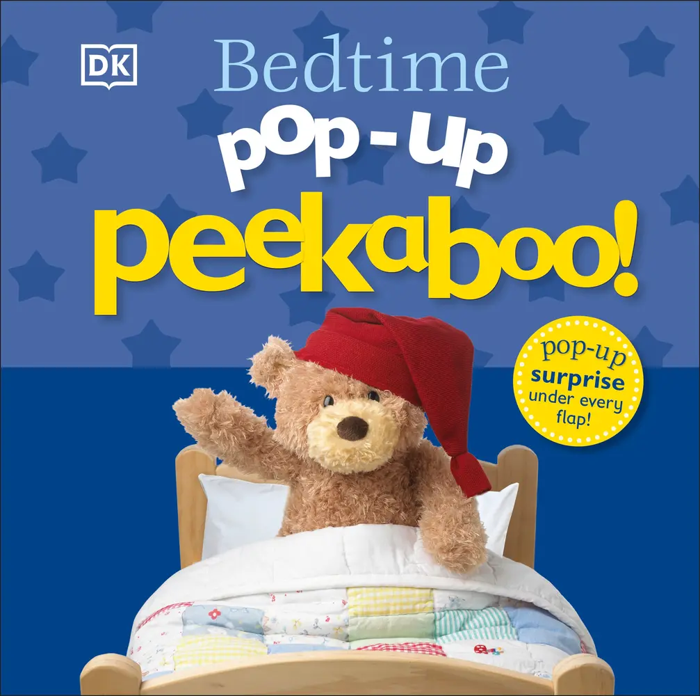 USED Book - Pop-Up Peekaboo! Bedtime: A Pop-Up Surprise Under Every Flap! by DK (Board book) - english