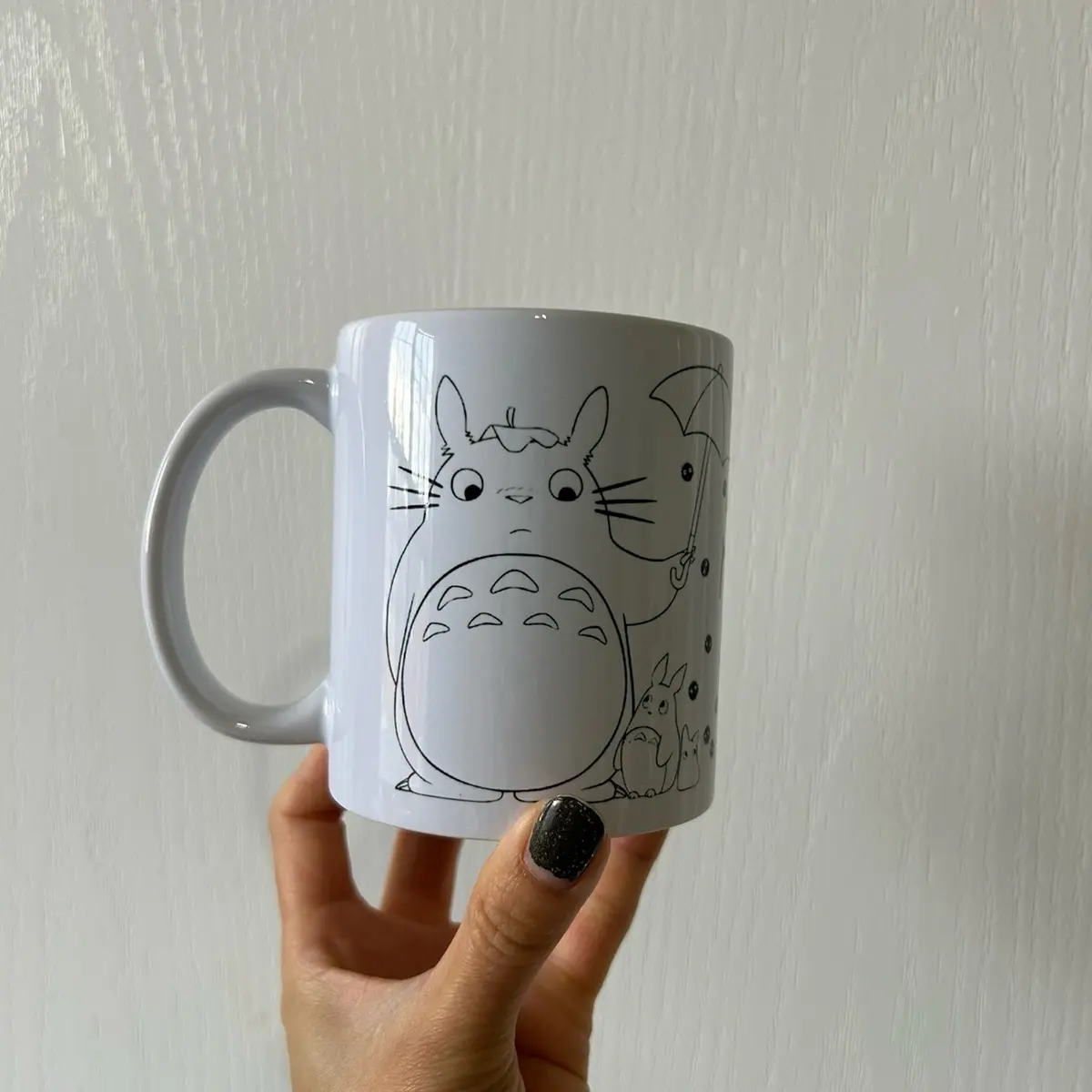Black & White my neighbor Totoro mug Drinkware Cup Ceramic Drink