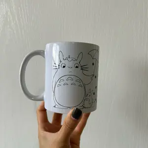 Black & White my neighbor Totoro mug Drinkware Cup Ceramic Drink