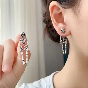Skull & Skeleton Dangle Earrings – Bold & Fun Accessory