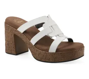 White Mountain Platform Sandal - Barillo