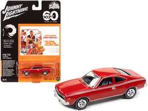 1974 AMC Hornet Red 007 James Bond "The Man with the Golden Gun" (1974) Movie 1/64 Diecast Model Car by Johnny Lightning
