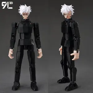 9L3D Nanami Kento Poseable Figure JJK Anime Model Titan13 Movable Joints Collectible Toys Dummy 13 Model Gifts For Kids & Adults
