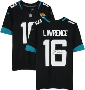 Trevor Lawrence Jacksonville Jaguars Autographed Nike Black Vapor Fuse Limited Jersey - Fanatics Authentic Certified