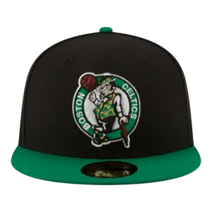 New Era 59FIFTY NBA Boston Celtics 2-Tone Men Fitted Hat Black/Green