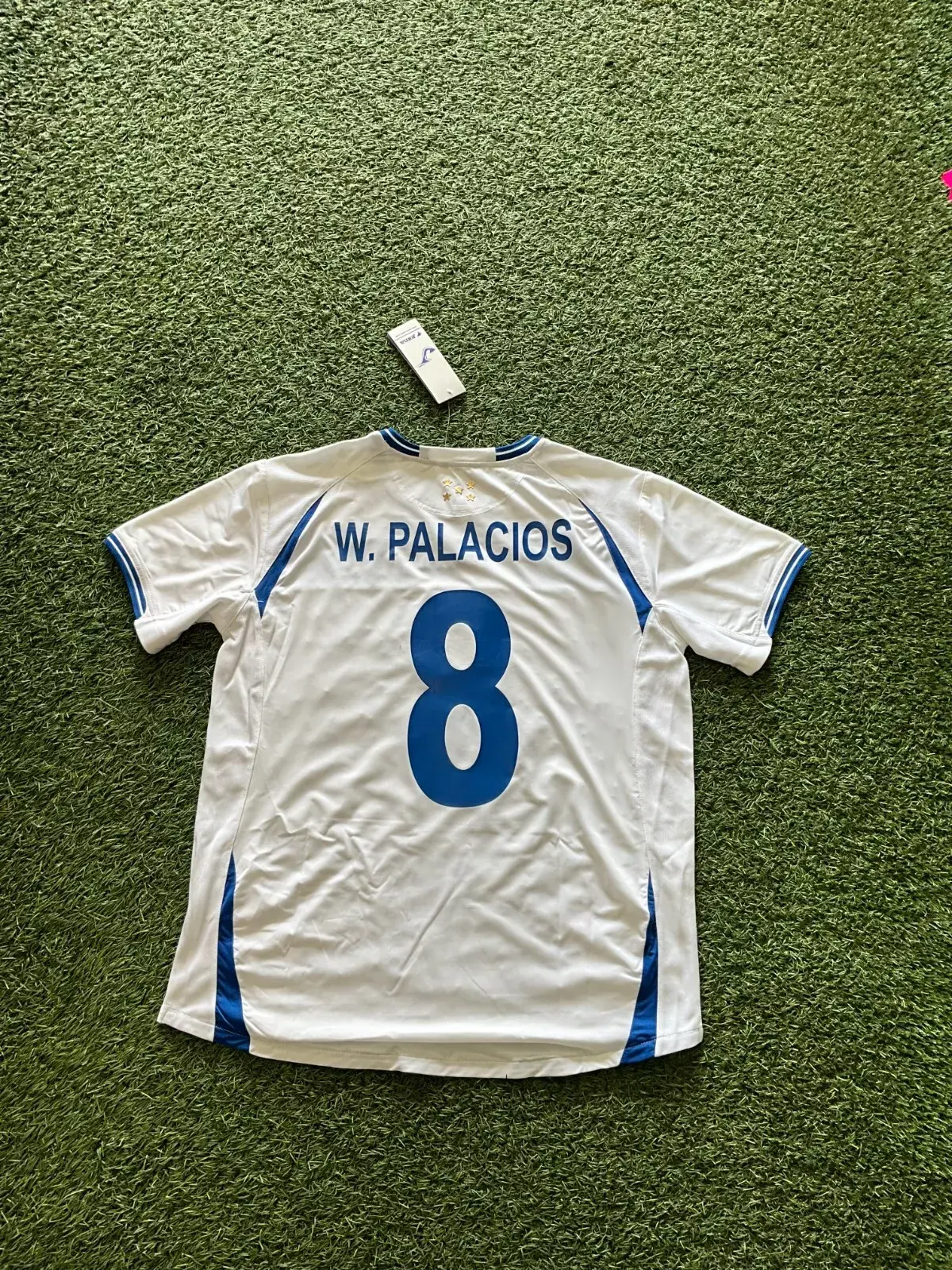 Joma Honduras Men's Home Jersey 10/11 Legend W.Palacios #8 - White