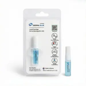 Derma Glue Liquid Bandage - Waterproof Fast-Drying Flexible Shower-Safe Wound Protection for Cuts Scrapes & Minor Wounds