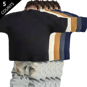 Men's summer T-shirts are comfortable to wear, perfect for sports and outdoor activities. Available in a variety of casual styles, these solid-color short-sleeve tops are perfect for everyday wear. This is a 5-piece multi-color set, ideal as a holiday gif