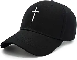 Christian Cross Baseball Cap • Minimalist Embroidered Hat • Adjustable Dad Cap for Men & Women • Faith Fashion Aesthetic • Religious Gift Idea • Trending Christian Apparel • Unisex Streetwear Cap • Cross Design • Everyday Wear • Black White Beige Colors