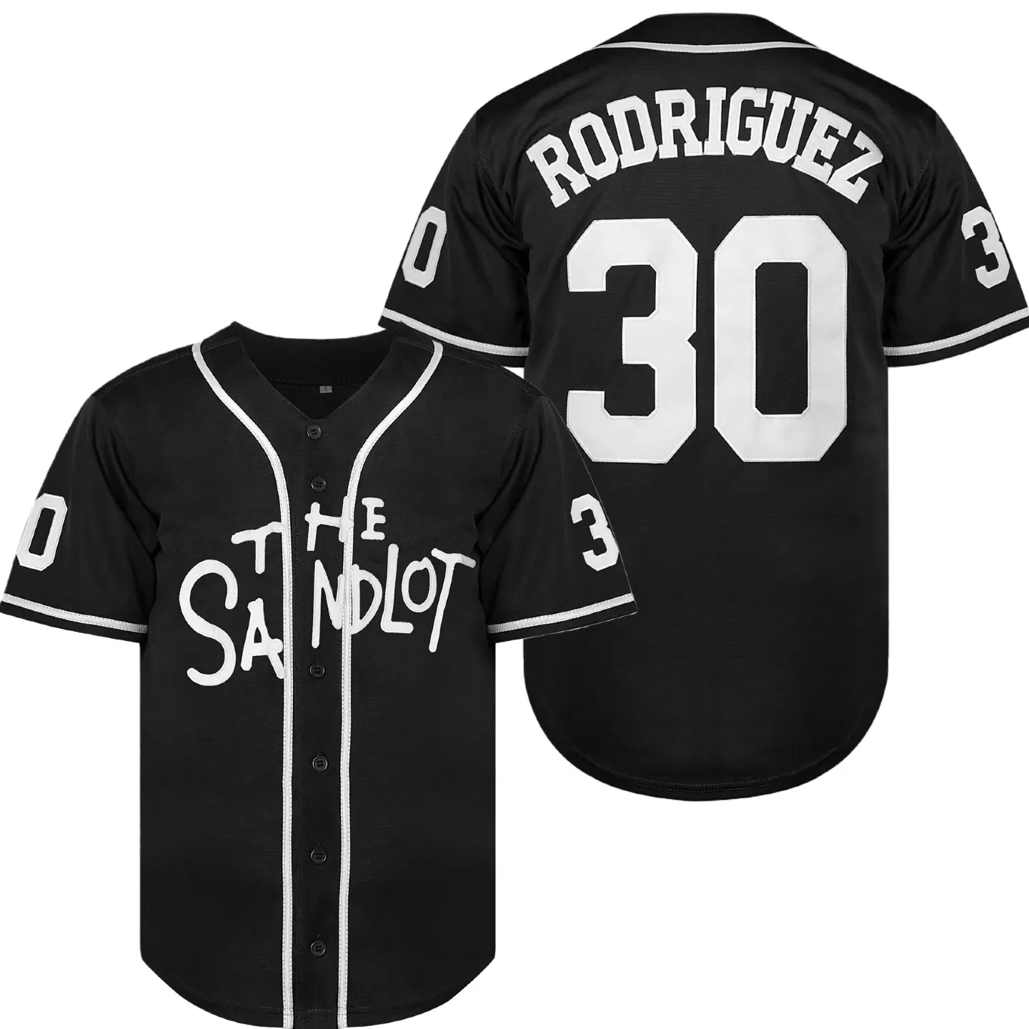 Men's Vintage Raglan Sleeve Baseball Jersey - Sandlot Inspired Benny the Jet Rodriguez Alan Yeah-Yeah Character-Packed Tee, Soft Comfort Fit Athletic Casual Streetwear for Fans of the Sandlot Movie