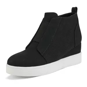 Dream Pairs Women's Wedge Fashion Sneaker
