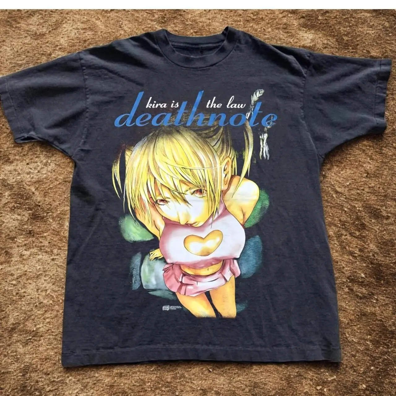 Vintage style Death Note Hiro Mishima T-shirt Unisex