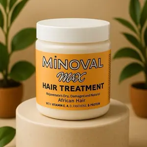 Minoval promade for Hair - Tailored Hair Care Solution for Daily Use with Rosemary Biotin & Scalp Growth Oil Enhancing Appearance & Maintaining Healthy Hair