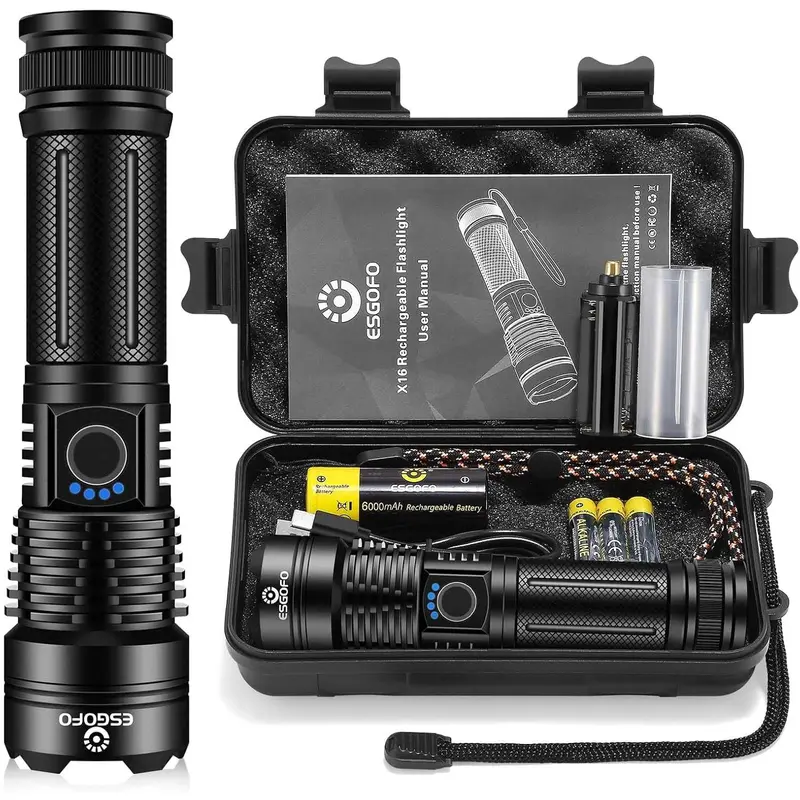magnetic flashlight 1000000 lumens - TikTok Shop