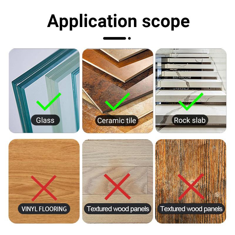 LOZLIN 2PCS Pro Countertop Alignment Clamps - Adjustable Vacuum Suction for Seamless Joints & Leveling on Granite Marble & Stone Slabs Heavy-Duty Installation Tools with 13cm Natural Rubber Cups